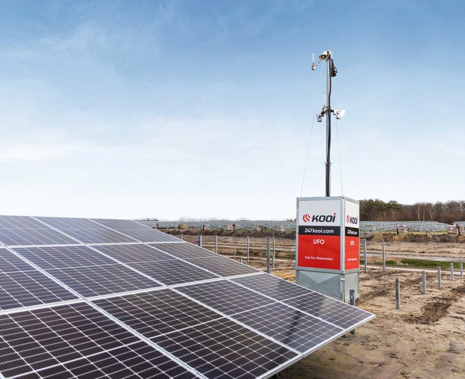 Solar Farm Security With Kooi Camera Surveillance