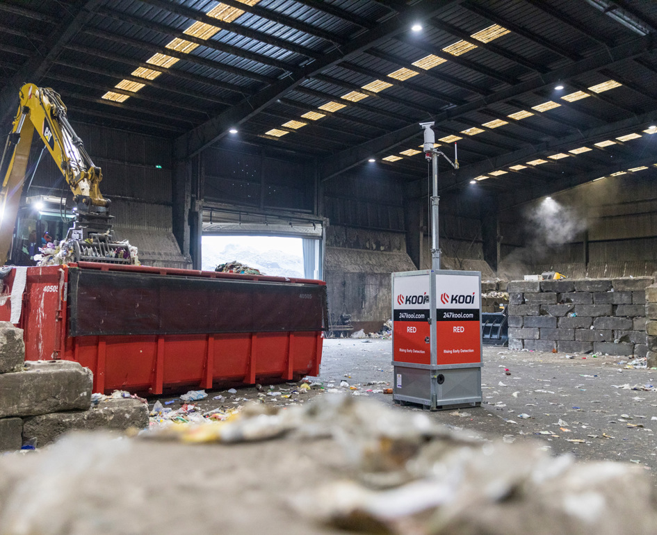 Prevent Fire And Heat Formation In Waste Storage